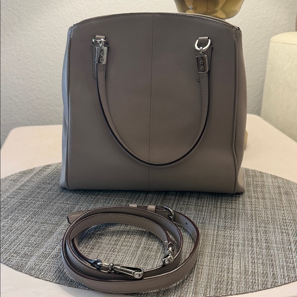 Coach Taupe Minetta Satchel Crossbody - Picture 7 of 7